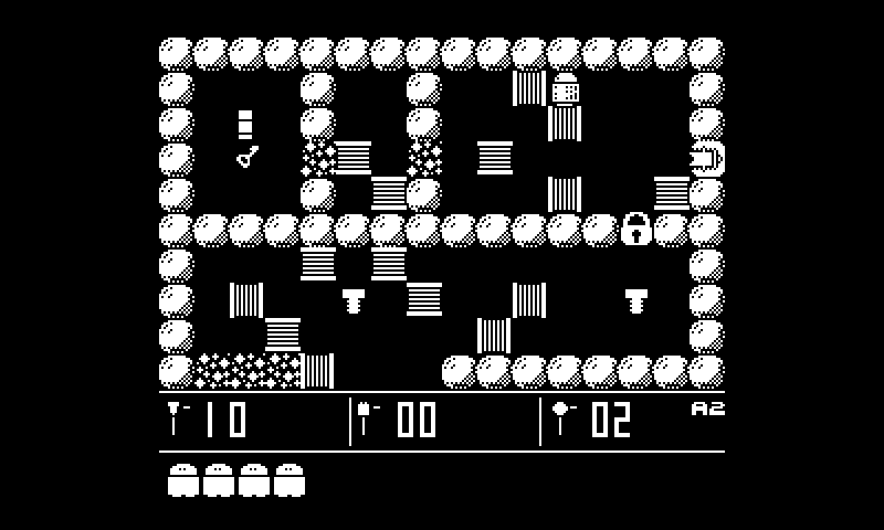 Screenshot 4 for Robbo for Playdate