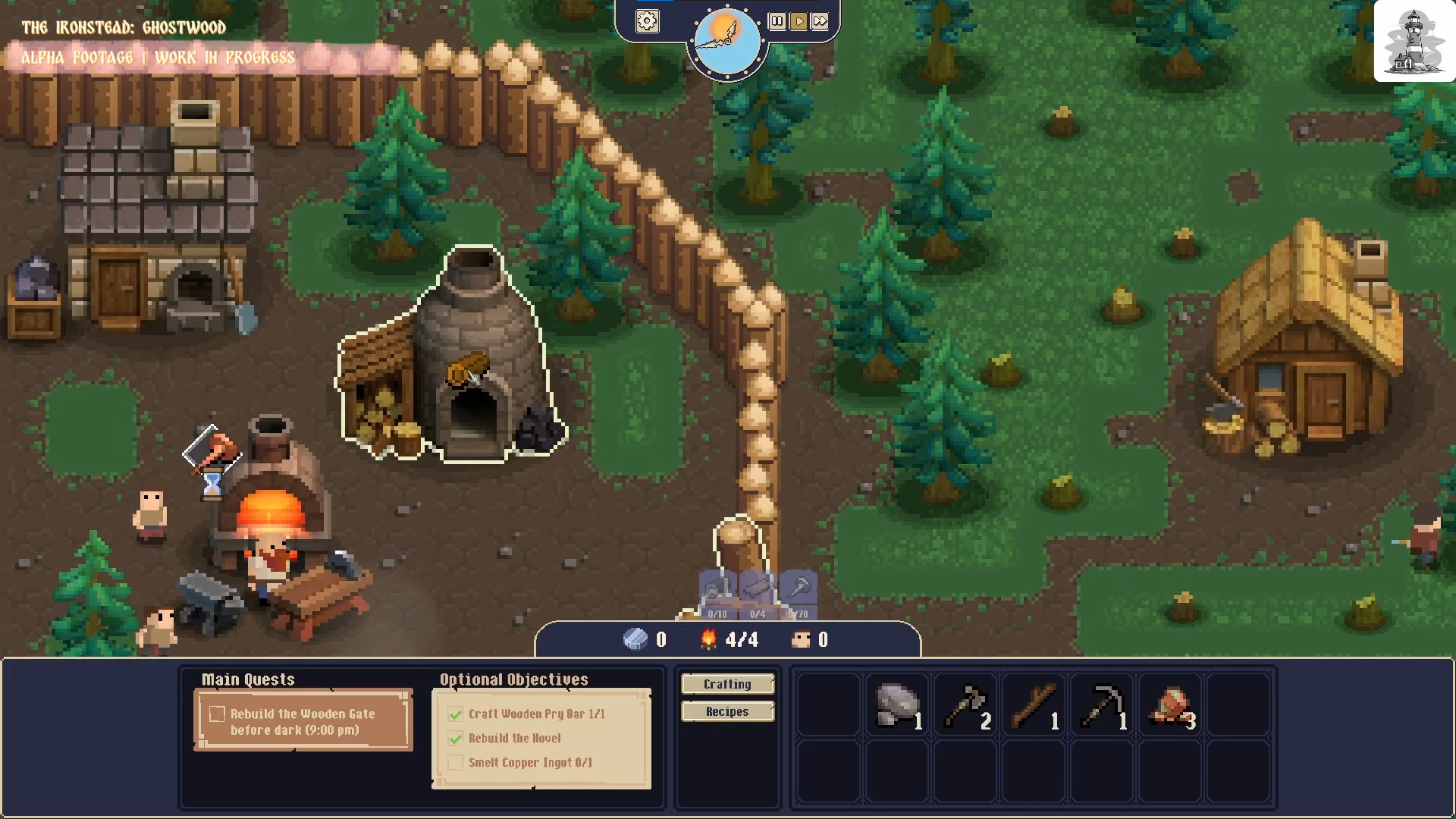 Screenshot 2 for The Ironstead: Ghostwood
