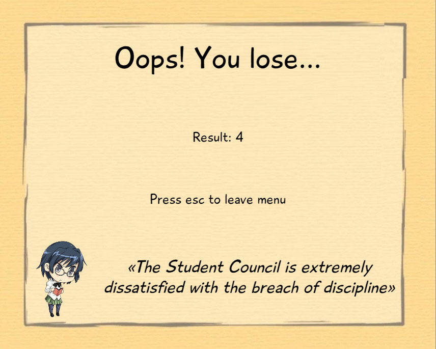 Screenshot 4 for Go, Emi, Go - Katawa Shoujo Fan Game