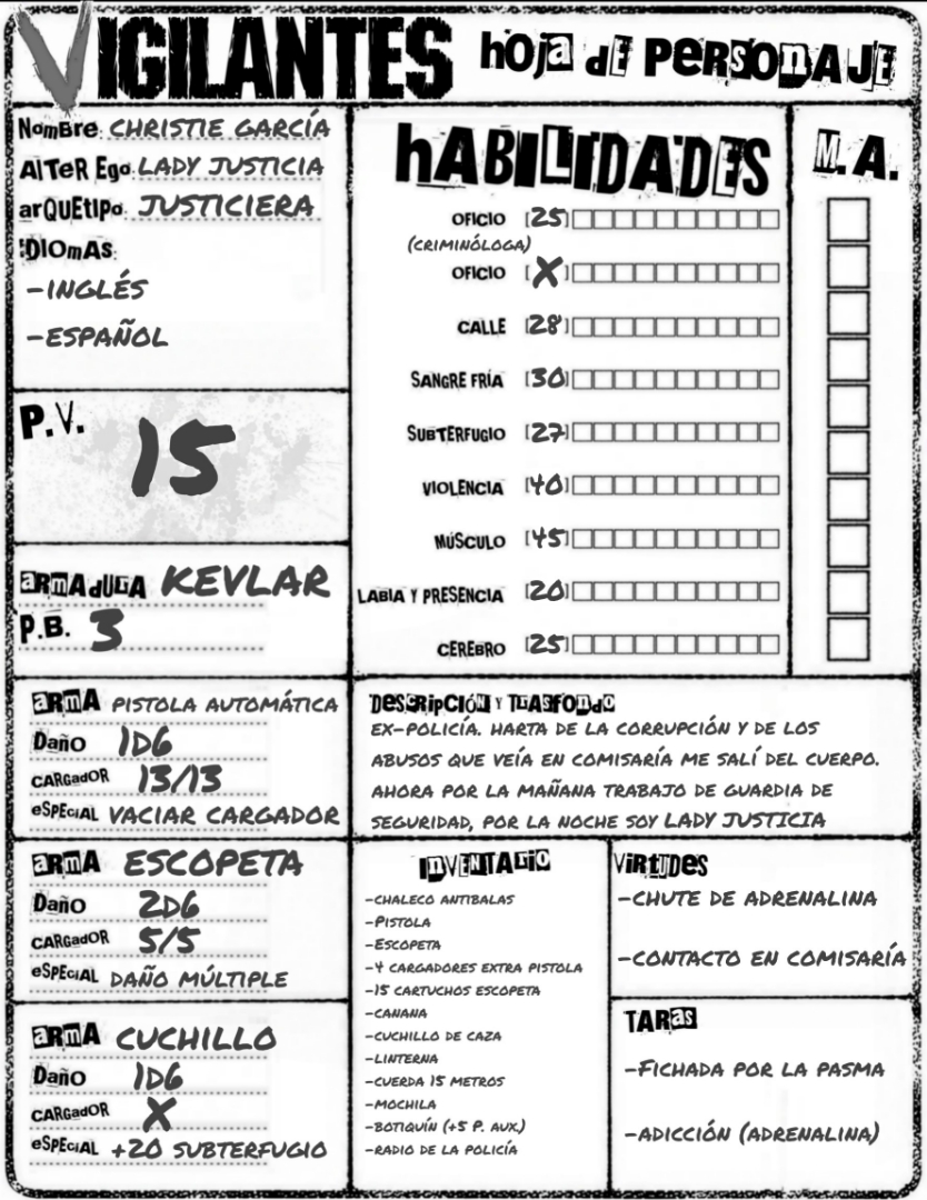 Screenshot 5 for VIGILANTES Spanish RPG