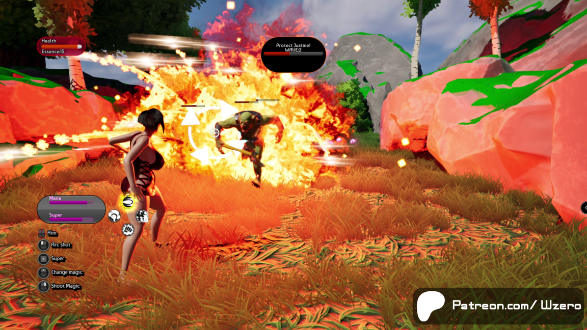 Screenshot 8 for Dark Mage Futa Defense