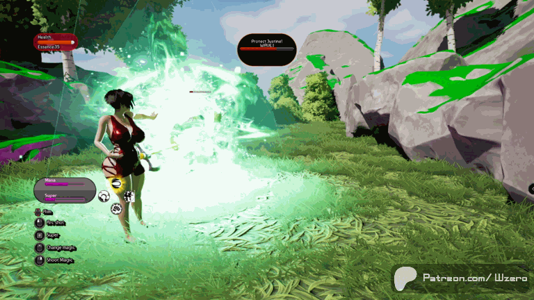 Screenshot 3 for Dark Mage Futa Defense