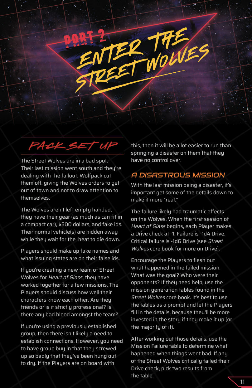 Screenshot 2 for Heart of Glass: System Agnostic Edition