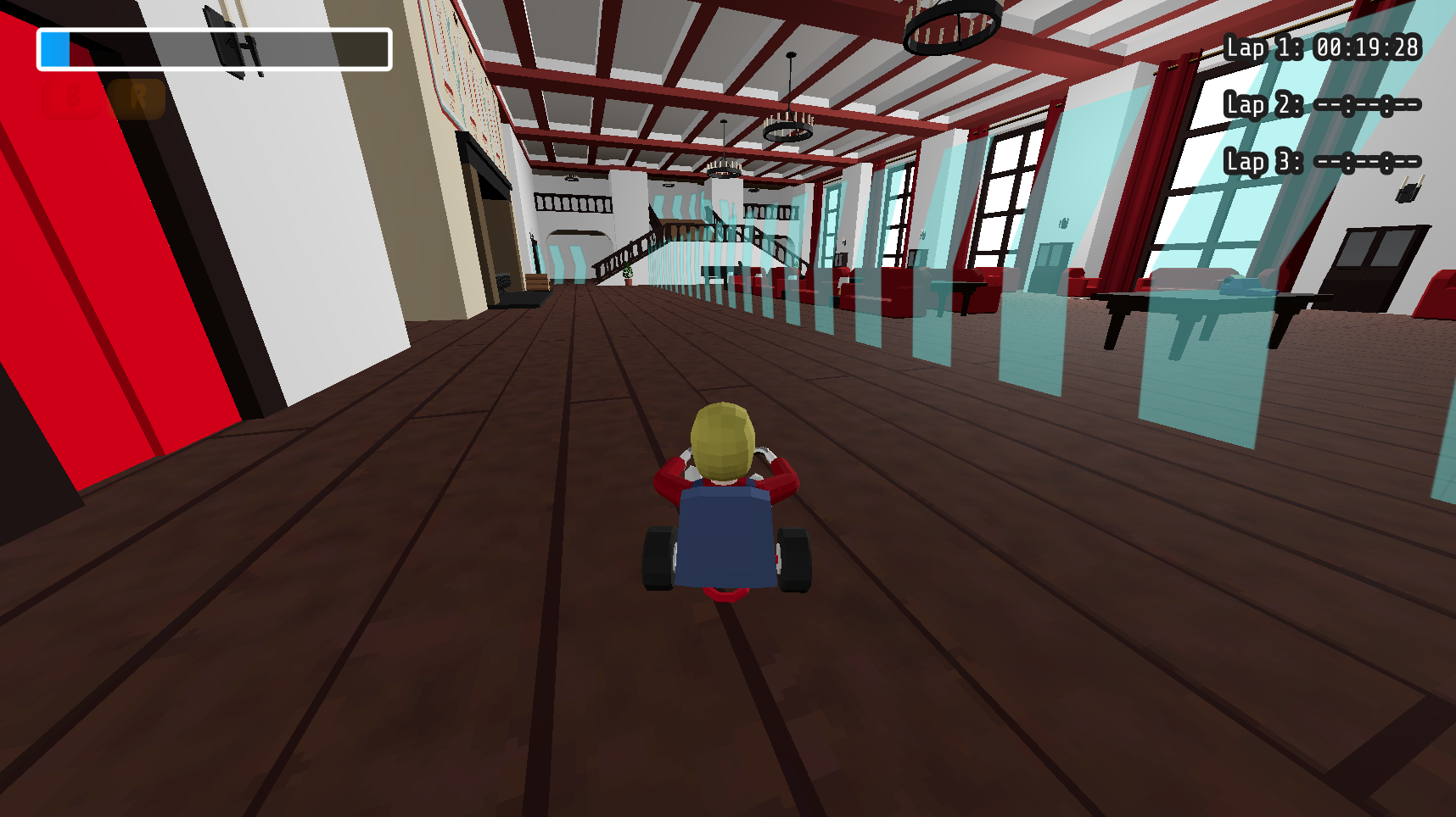 Screenshot 3 for The Shining Unl*censed Racing Game