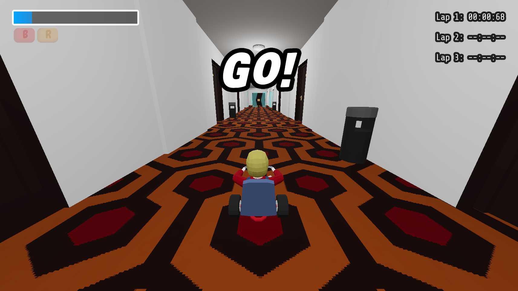 Screenshot 2 for The Shining Unl*censed Racing Game