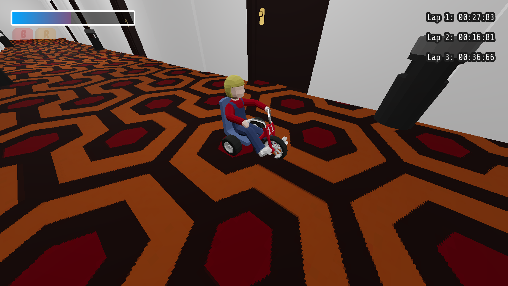 Screenshot 4 for The Shining Unl*censed Racing Game