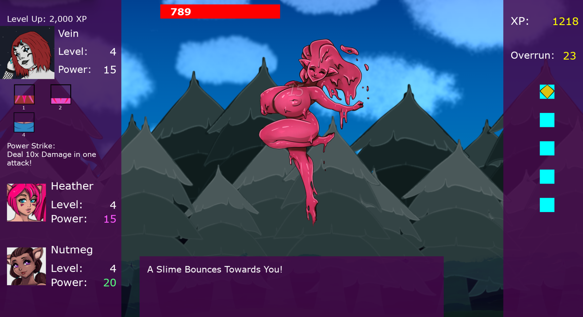 Screenshot 4 for Light Fall: A Clicker RPG Full Game