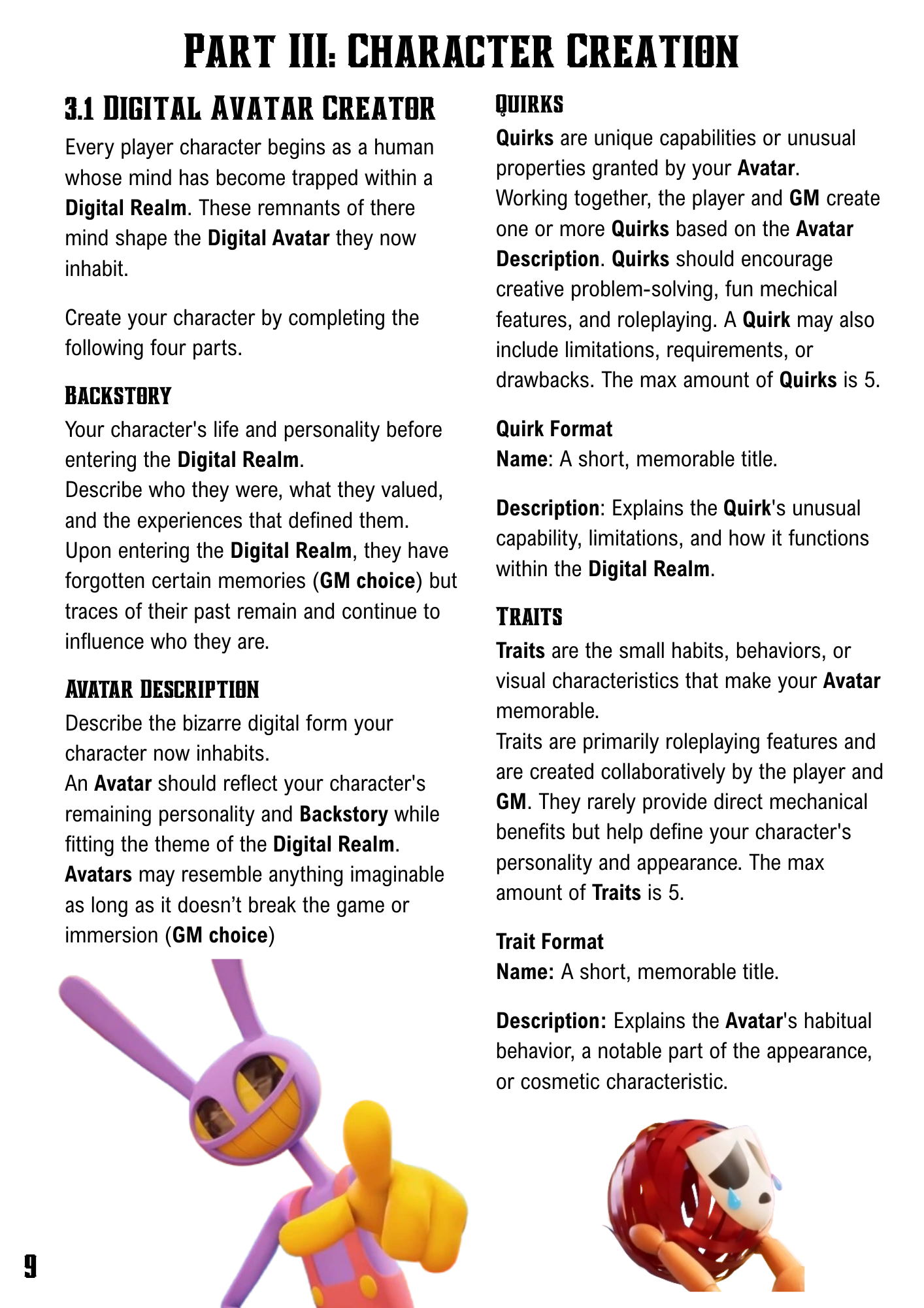 Screenshot 5 for The Infinite Digital Circuit TTRPG