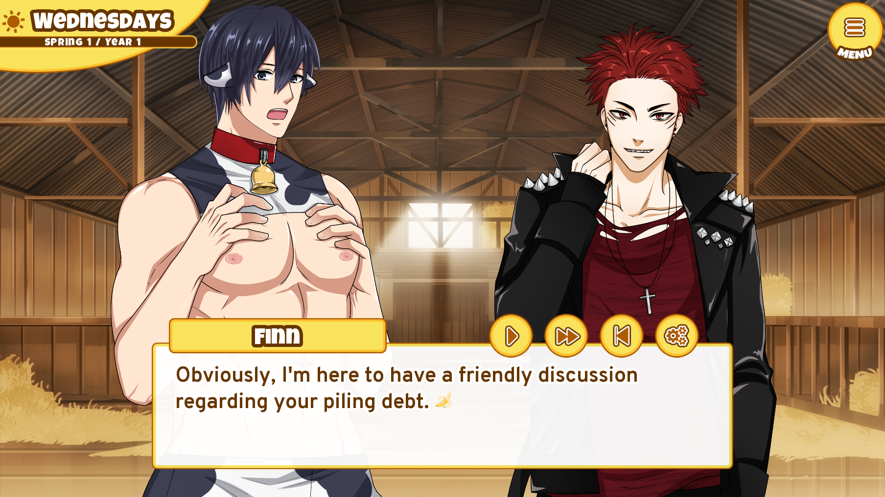 3 more days before campaign + demo release! - Banana Ranch: 18+ BL/Yaoi/Gay  Visual Novel / Dating sim game by Meyaoi Games