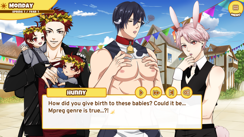 Banana Ranch: 18+ BL/Yaoi/Gay Visual Novel / Dating sim game by Meyaoi ...