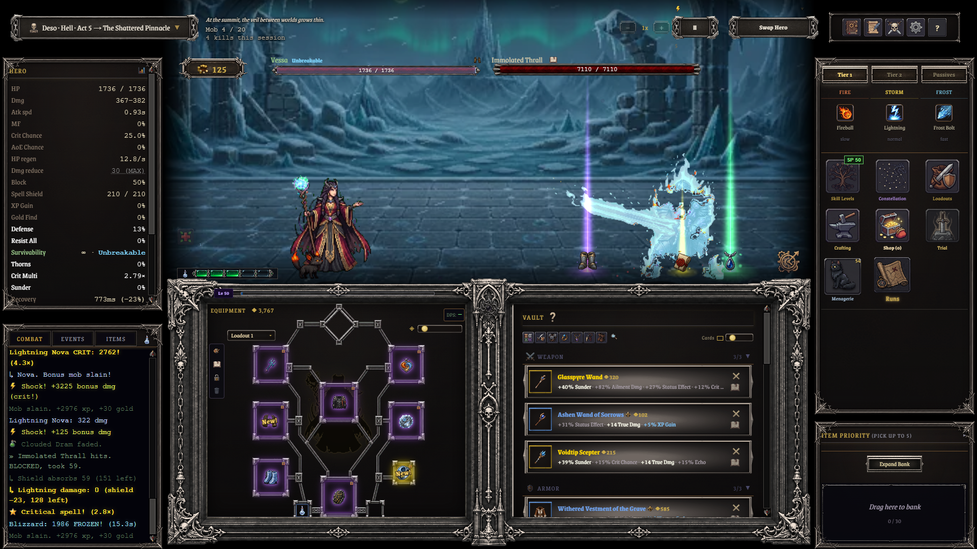 Screenshot 4 for Everdeep Idle