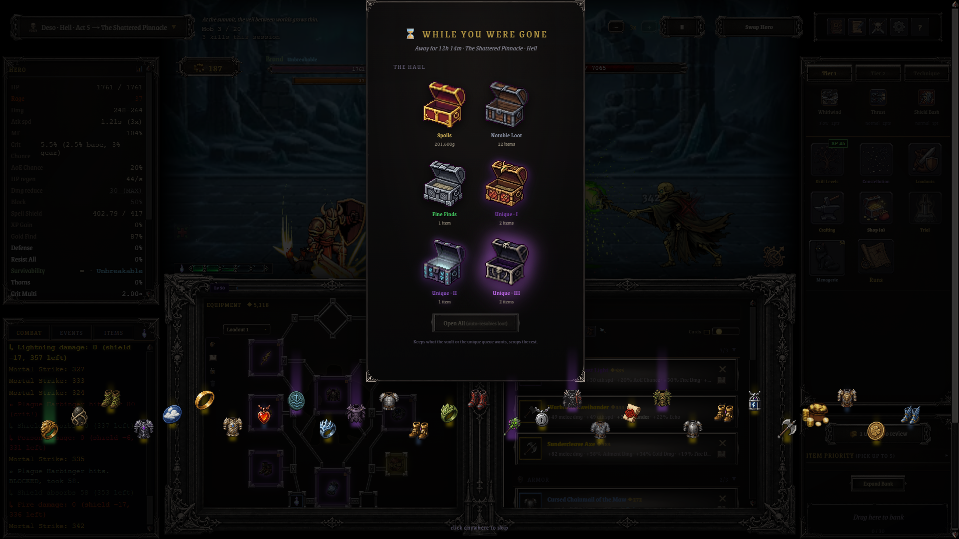 Screenshot 7 for Everdeep Idle