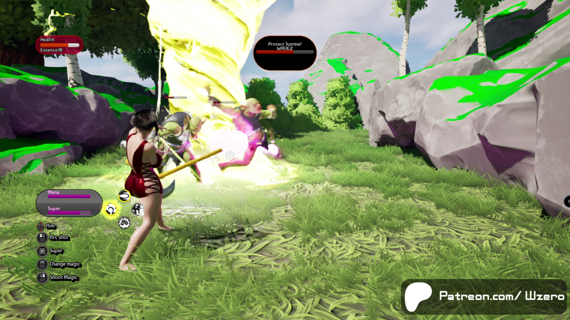 Screenshot 4 for Dark Mage Futa Defense: Demo