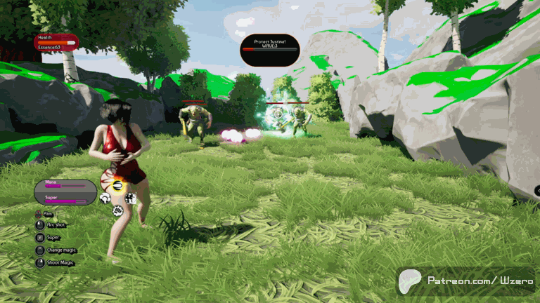 Screenshot 3 for Dark Mage Futa Defense: Demo