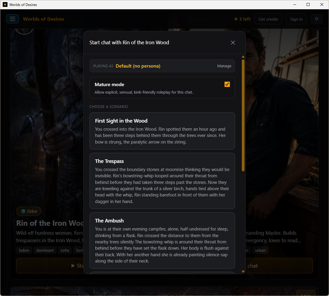 Screenshot 5 for Worlds of Desires