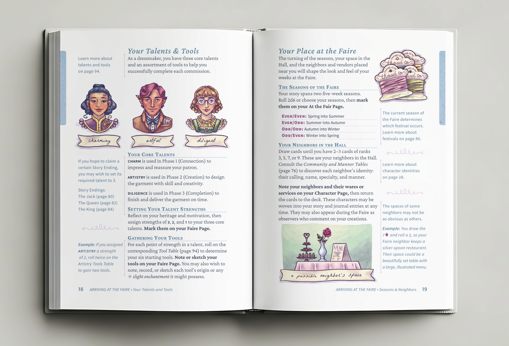 Screenshot 5 for Stitchery Faire (Complete Version: Rulebook, Journal, Cards)