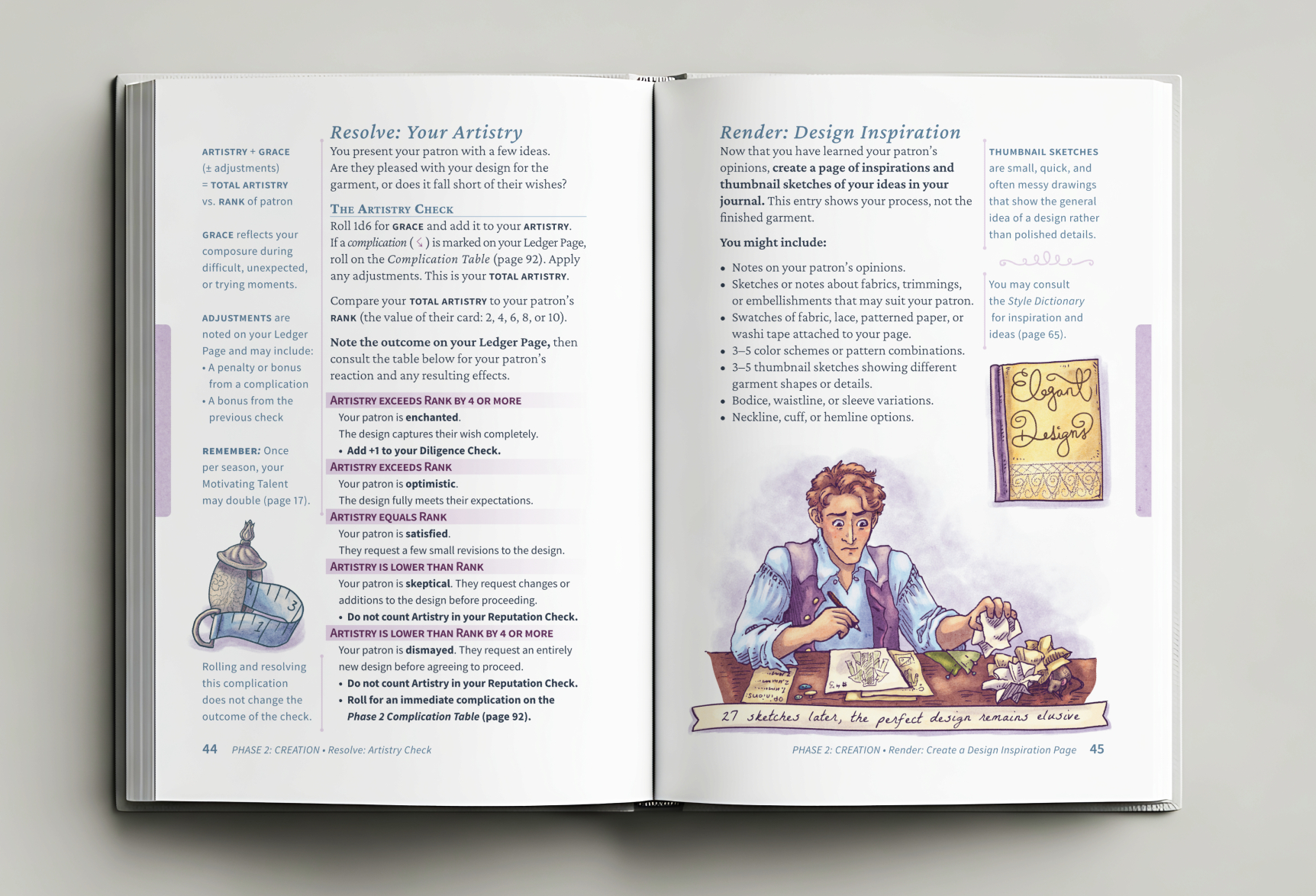 Screenshot 4 for Stitchery Faire (Complete Version: Rulebook, Journal, Cards)