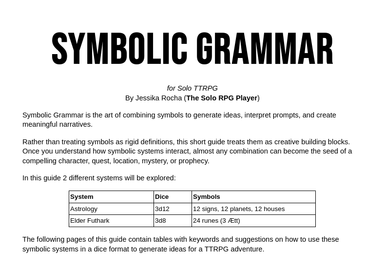 Screenshot 3 for Symbolic Grammar