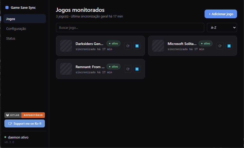 Screenshot 2 for Game Save Sync