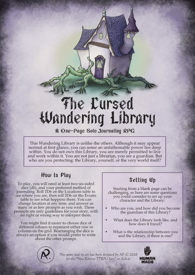 Screenshot 2 for The Cursed Wandering Library