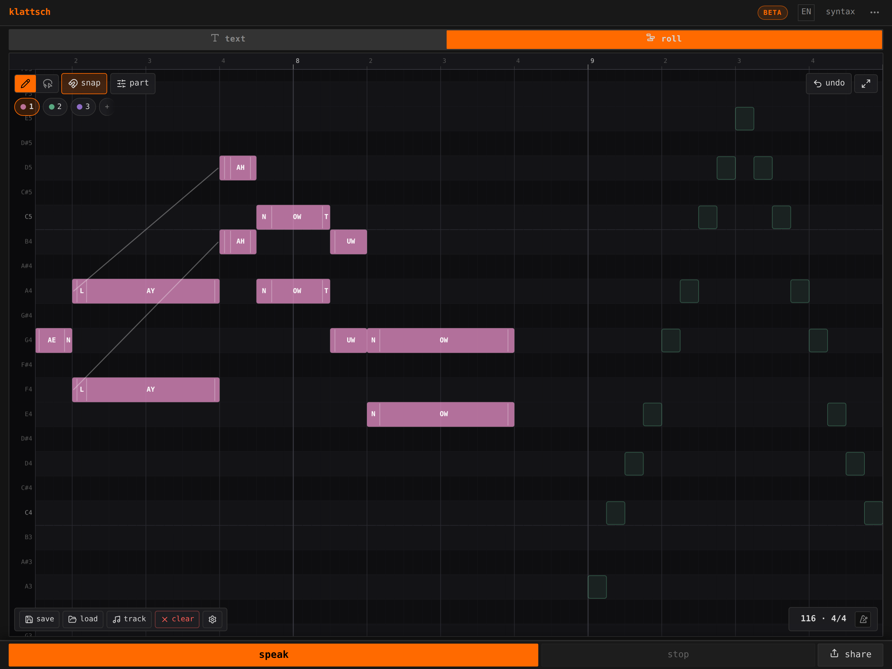 Screenshot 3 for klattsch