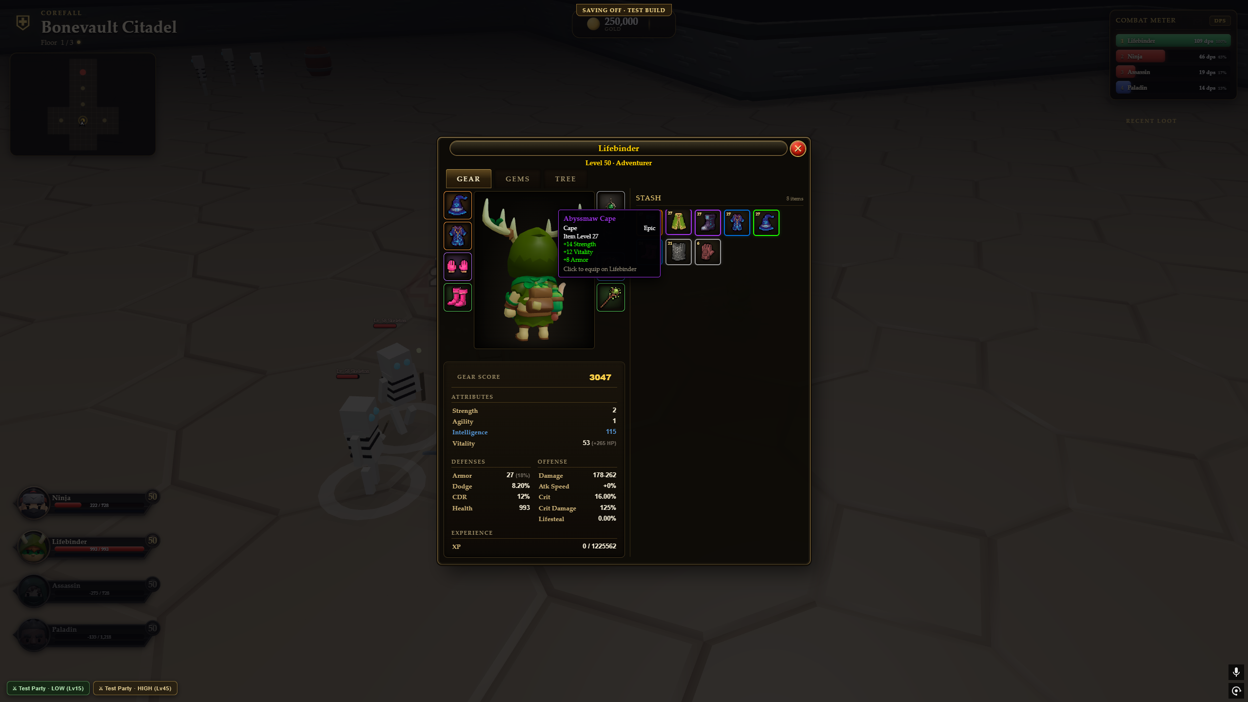 Screenshot 3 for Corefall: Idle Dungeon RPG Playtest