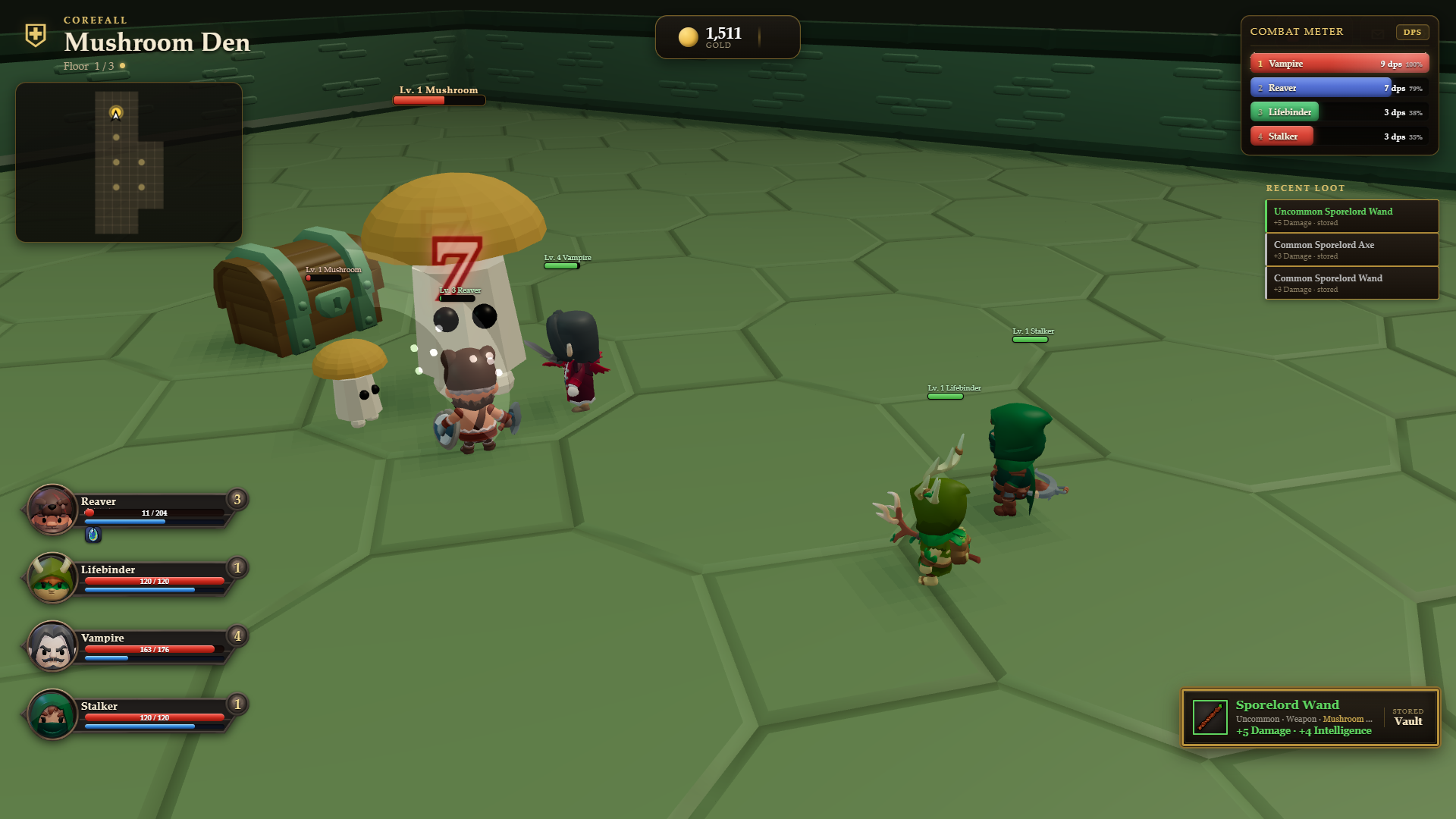 Screenshot 4 for Corefall: Idle Dungeon RPG Playtest