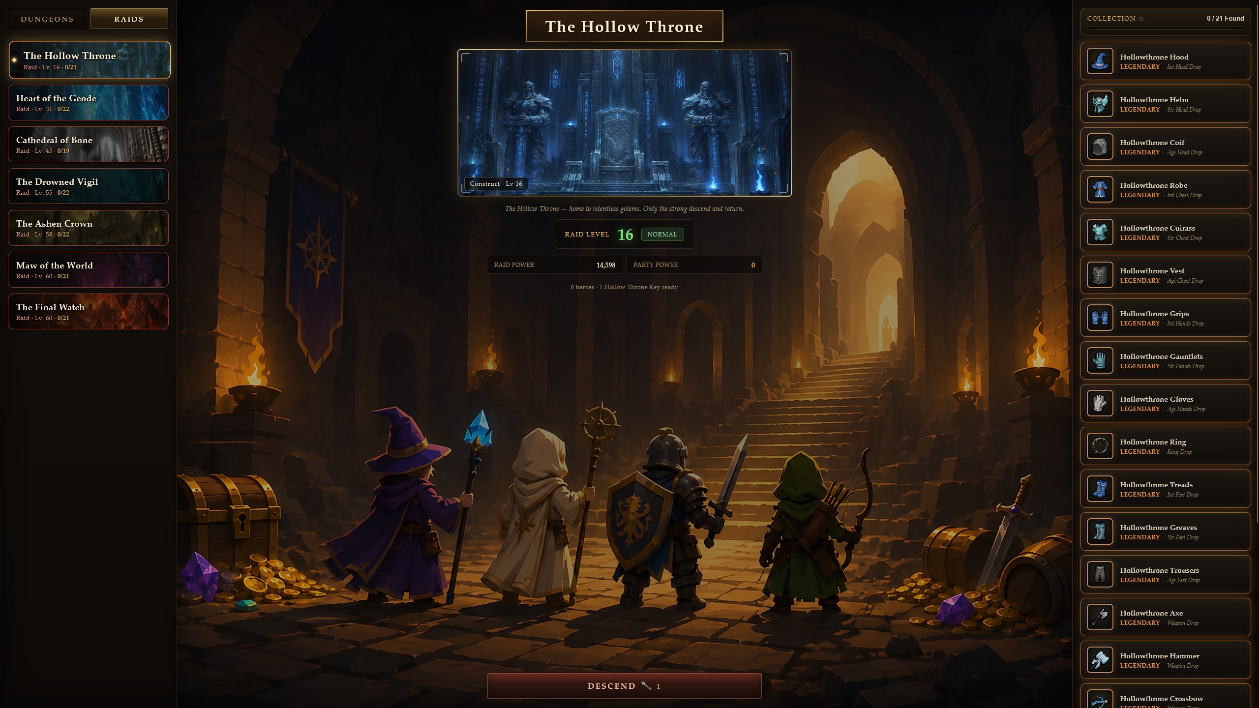 Screenshot 5 for Corefall: Idle Dungeon RPG Playtest
