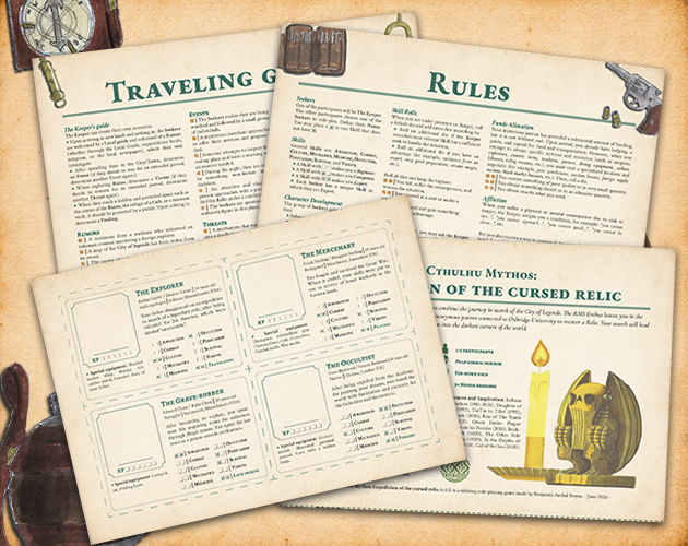Screenshot 3 for Cthulhu Mythos: Expedition of the Cursed Relic