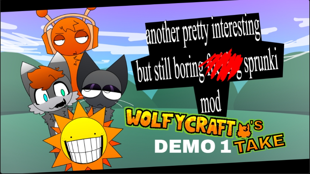 Screenshot 2 for Sprunki - Apibsbfsm: Wolfys Take (Demo 1)