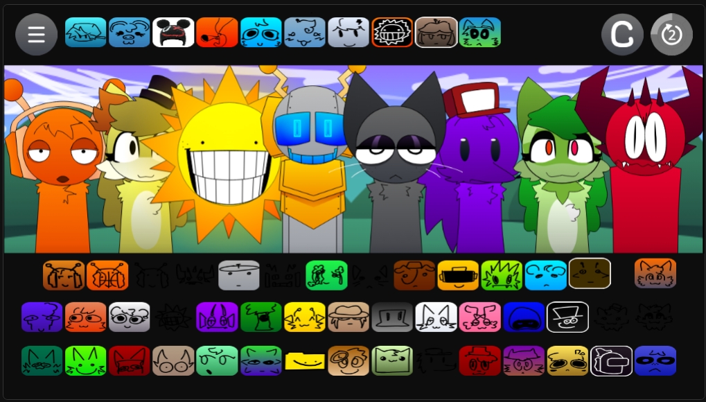 Screenshot 3 for Sprunki - Apibsbfsm: Wolfys Take (Demo 1)