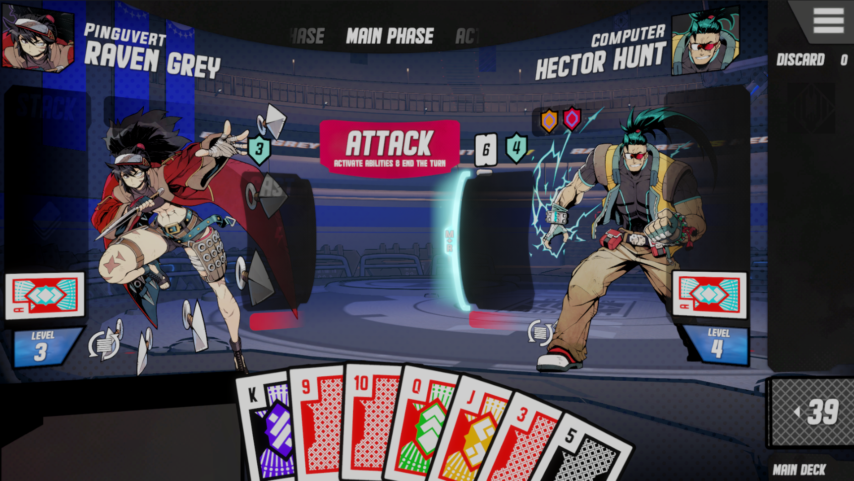 Screenshot 3 for Bacon Project Card Game