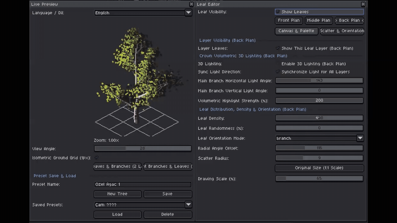 Screenshot 10 for Isometric Tree Generator For Aseprite