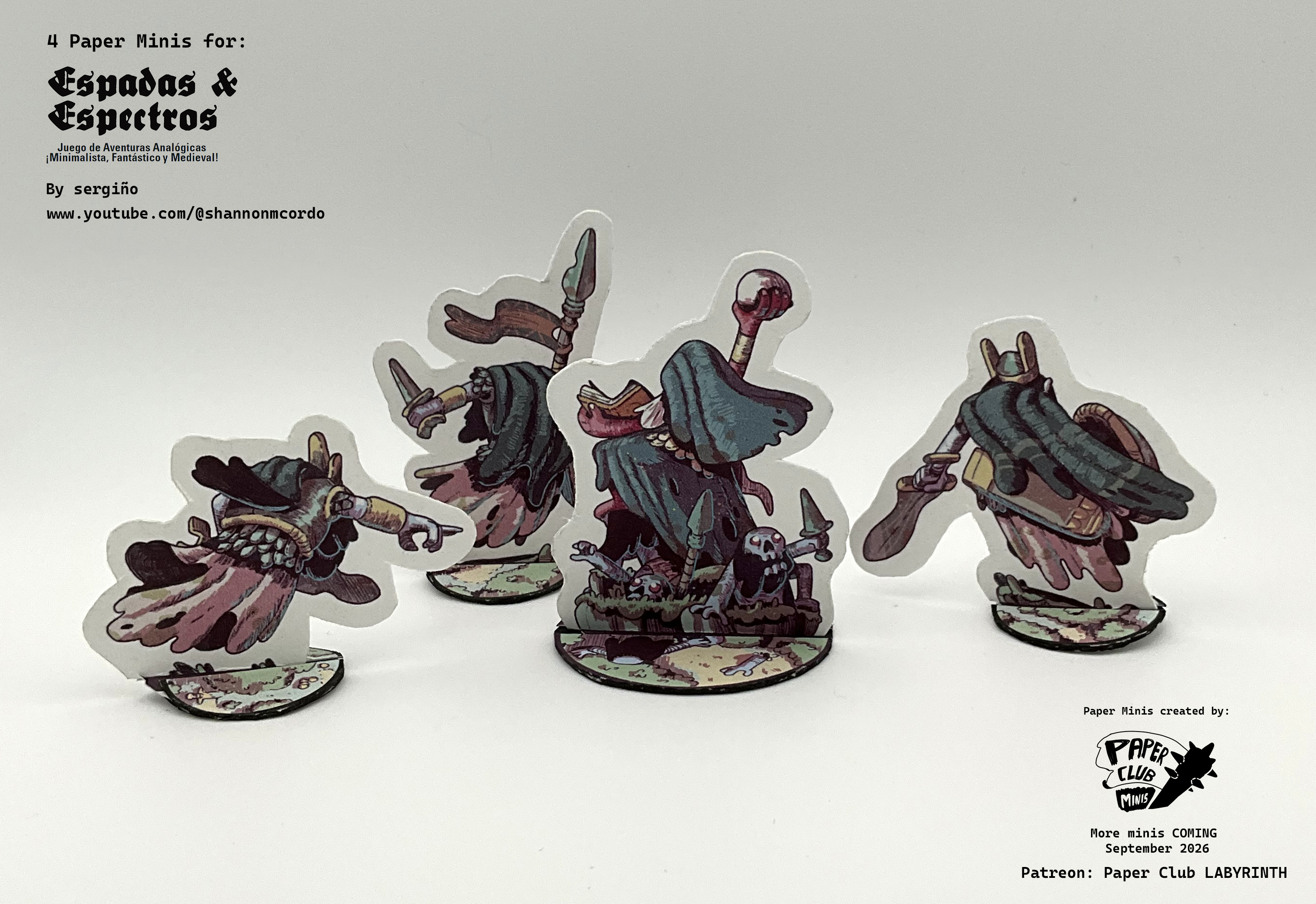 Screenshot 3 for Espadas & Espectros - Paper Minis