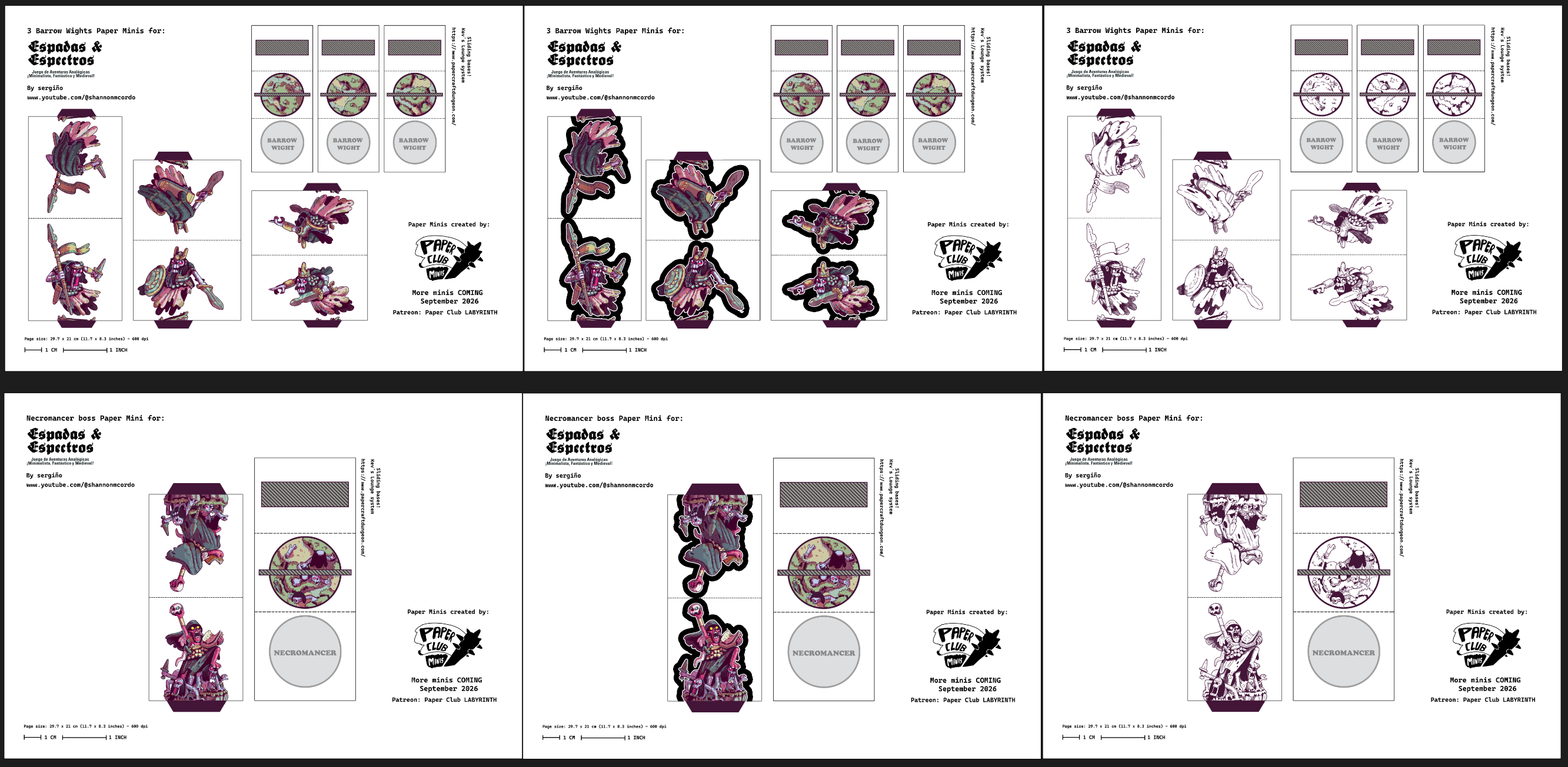 Screenshot 5 for Espadas & Espectros - Paper Minis