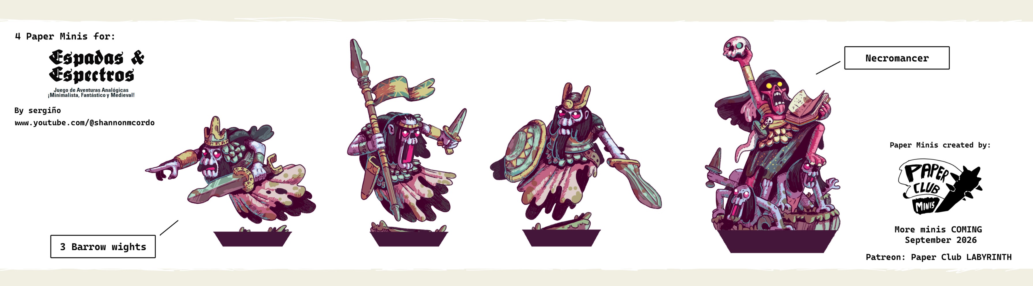 Screenshot 4 for Espadas & Espectros - Paper Minis