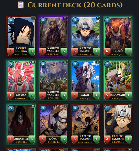 Screenshot 2 for Naruto Roguecard Game