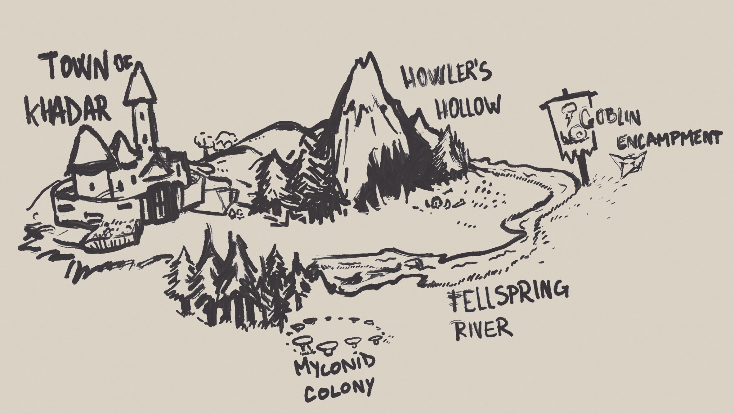 Screenshot 3 for Hubbub at Howler's Hollow Paper Miniature Set