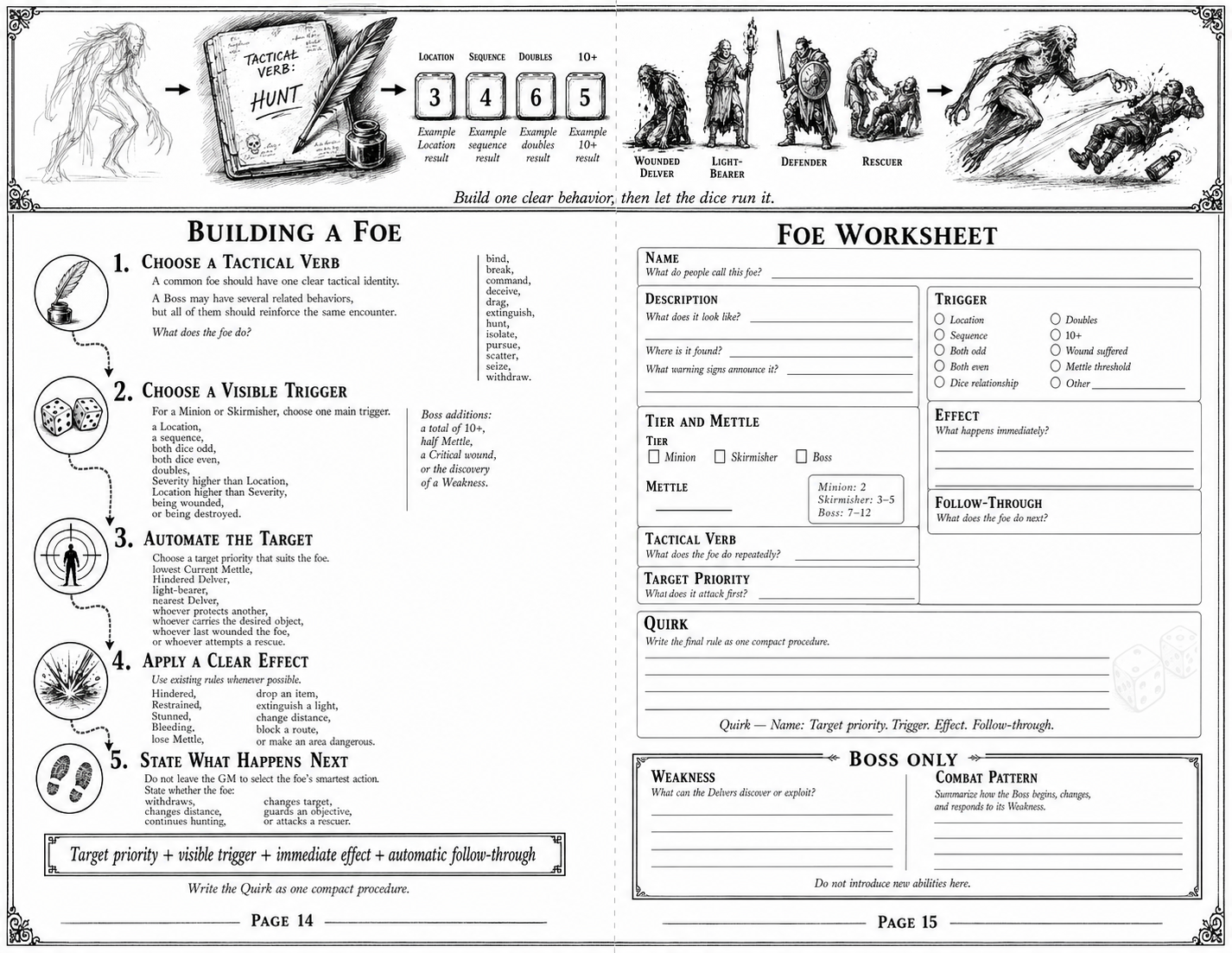 Screenshot 3 for Mettle 2d6™ Delvers: The Foe Quire