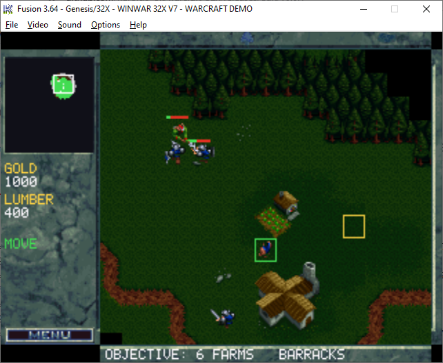 Screenshot 4 for Warcraft 1 for Sega 32X
