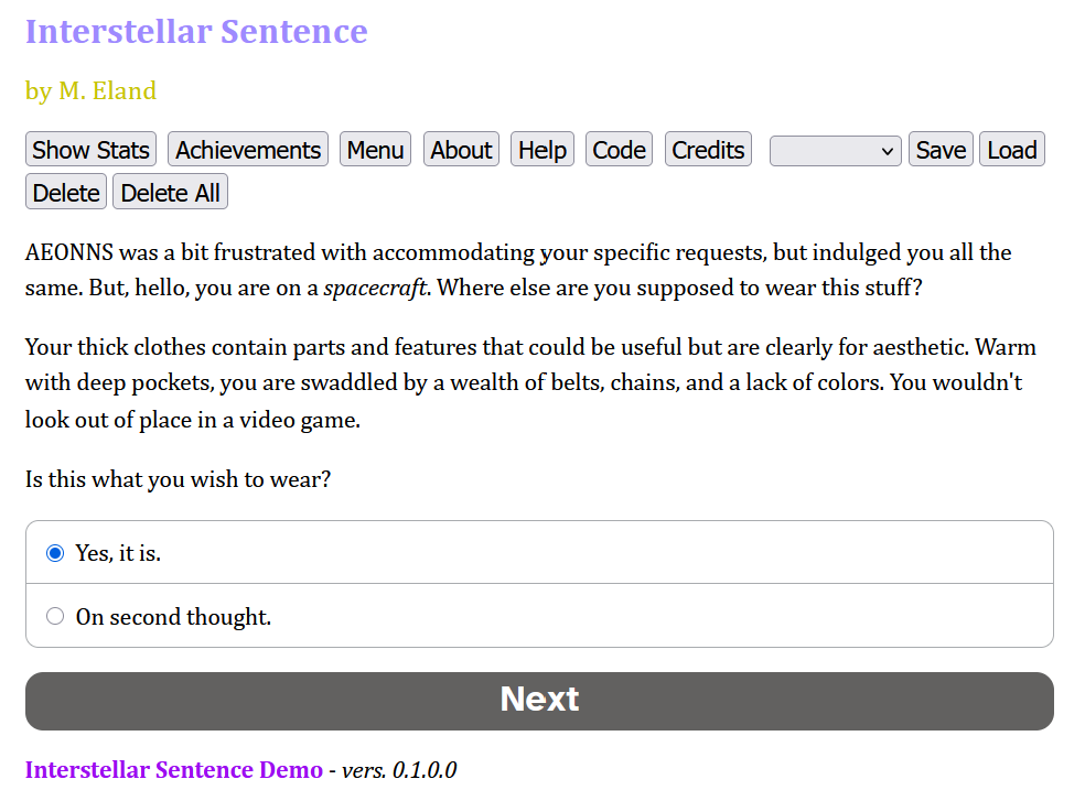 Screenshot 5 for Interstellar Sentence