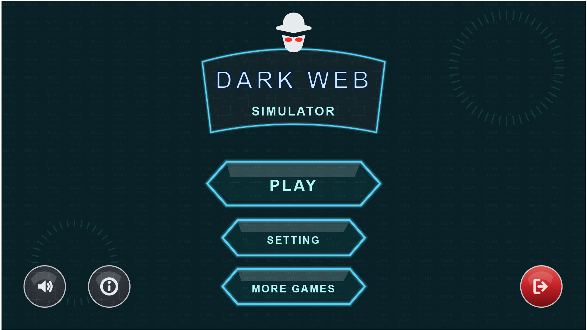 Dark Web Simulator — Cyber HUD GUI Kit (200+ elements) by AuraSoft