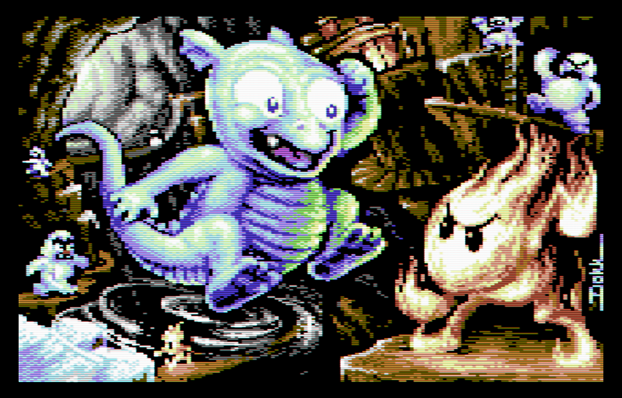 Il platform per Commodore 64 Binky: Frozen in Time è uscito oggi, firmato da due veterani di Gremlin e Core Design 3 Una schermata di gioco di Binky: Frozen in Time per Commodore 64