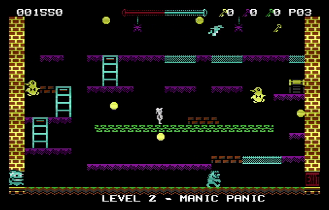 Il platform per Commodore 64 Binky: Frozen in Time è uscito oggi, firmato da due veterani di Gremlin e Core Design 4 Un livello di Binky: Frozen in Time, il platform per Commodore 64 di Thalamus Digital