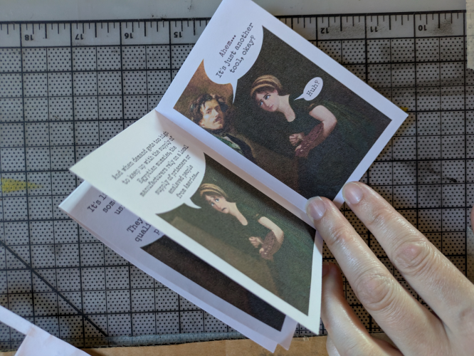Screenshot 3 for Mummy Brown: a zine about using genAI to make art [PDF]