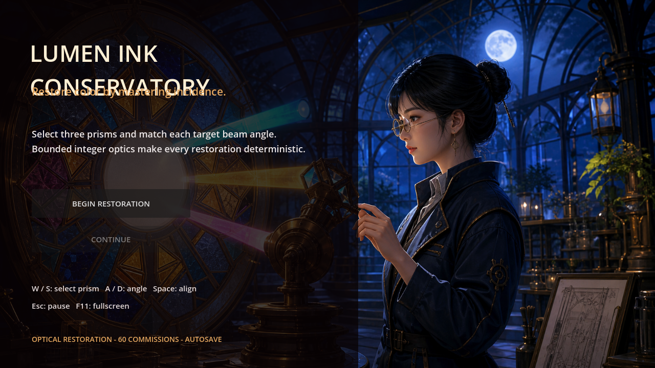 LUMEN INK CONSERVATORY is now available - LUMEN INK CONSERVATORY by ...