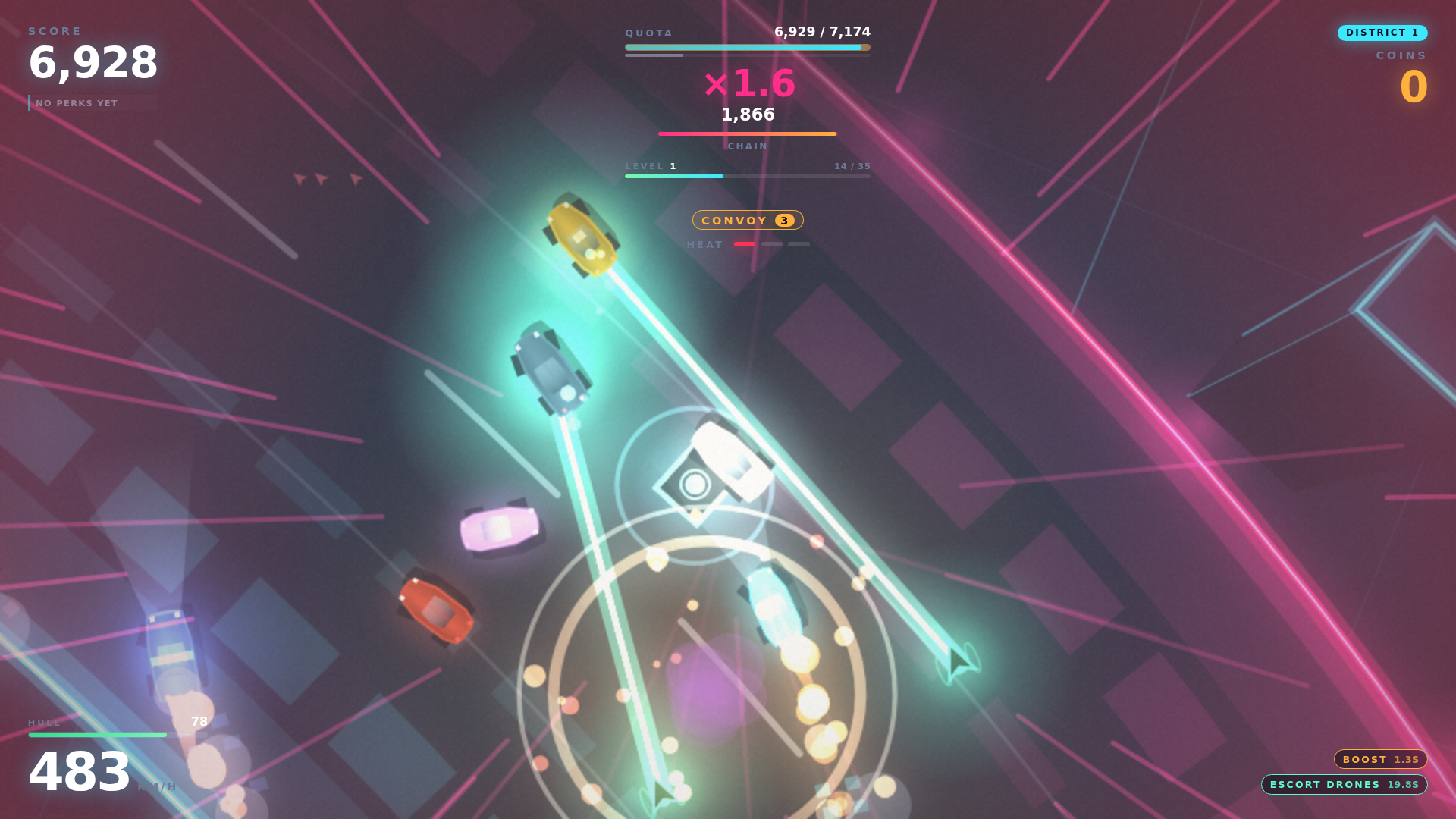 Screenshot 5 for Neon Heat
