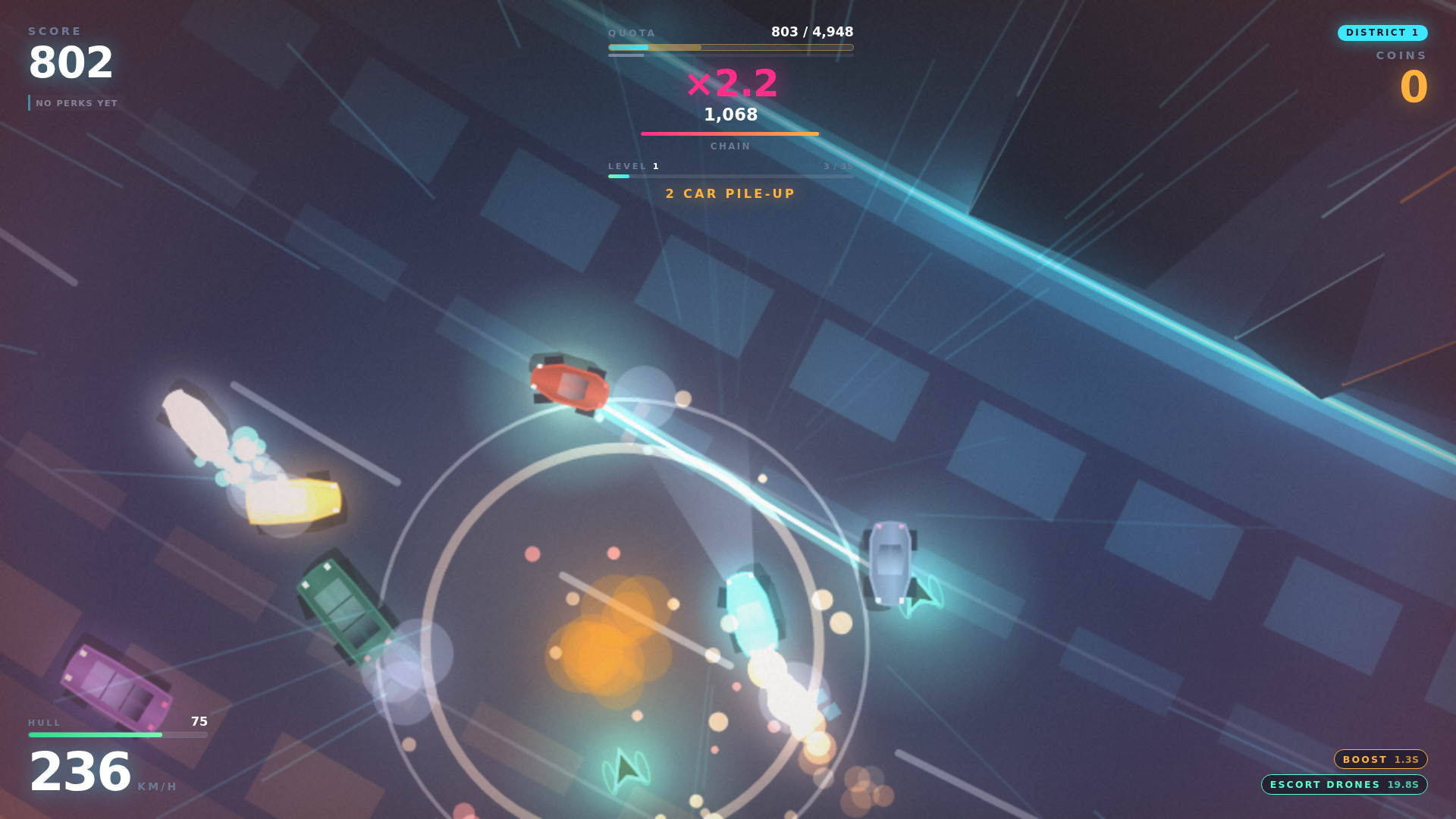 Screenshot 2 for Neon Heat