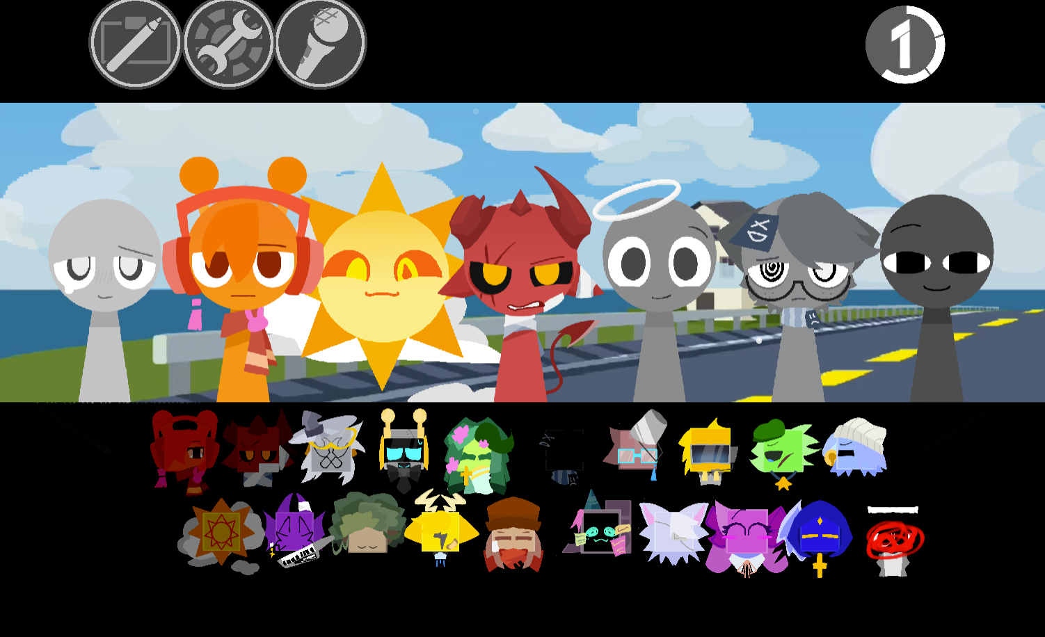 Screenshot 5 for Incredibox-Sprunki Sky and you