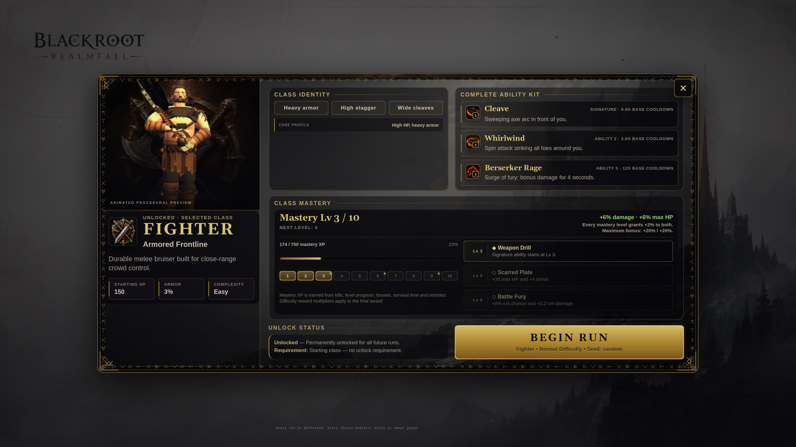 Screenshot 3 for BlackRoot: RealmFall